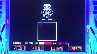 footage of me beating sans from god knows when