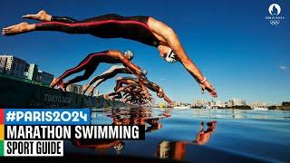 So, how does Marathon Swimming work at the Olympics? | #Paris2024