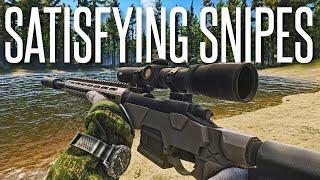 LONG-DISTANCE PMC SNIPER KILLS - Escape From Tarkov M700/SR25 Gameplay