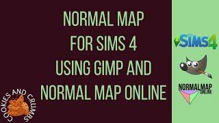 The Sims 4 normal map tutorial using gimp and normal map online