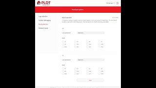 PLDTHOME 5G H153-381 Testing w/ Band Locking Dashboard