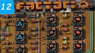 Factorio 1.0 производство красных МИКРОСХЕМ и БЕТОНА ! Подготовка к атомной энергетике ! #12