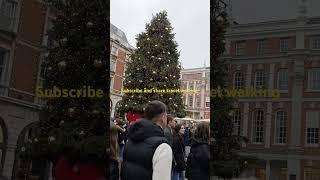 London Christmas decorations #london #citycentre #market#light#xmas#2024#happy#vibes#uk#coventgarden