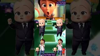Crazy PinkFong  Scary Boss Baby  Annoying Potato  Gegagedigedagedago Coffin Dance - Tiles Hop