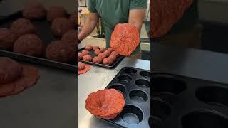 Pepperoni Meatball Roses #Shorts