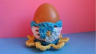 Crochet Easter Egg   Пасхальное яичко   Вязание крючком   подставка