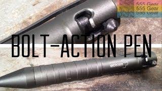 Review: Boker Plus Bolt Action Pen KID Cal .50 Ballpoint "Excellent Bolt-Action EDC Pen"