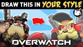 Artists Draw Overwatch Characters In Their Own Style