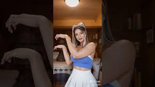 Carmen Rae Tiktok Challenge | Makoshake | Bikini Try on haul | AI Enhanced #ai  #beauty #lookbook