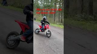 Dad vs son  #shorts #vs #dirtbike #motorcycle #slide #rtr #yamaha #ttr110 #electricbike #family