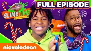 FULL Episode: NFL Slimetime Season 2 Snow Holiday!  | Nickelodeon