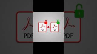 Unlock PDF File | password protected file Unlock | How to unlock password protected file #india