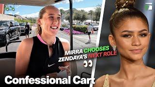 Mirra Andreeva picks Zendaya's next role & talks her love of 90's fashion on 'Confessional Cart'