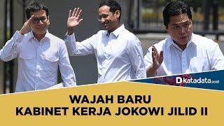 Wajah Baru Kabinet Kerja Jokowi Jilid II | Katadata Indonesia