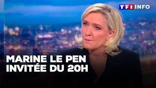 Marine Le Pen invitée du 20H : "un réquisitoire révoltant"｜TF1 INFO