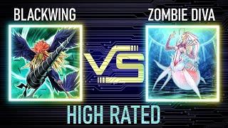 Blackwing vs Zombie diva | High Rated | Edison Format | Dueling Book