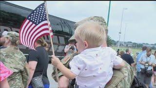 NE National Guard soldiers come home after Iraq deployment