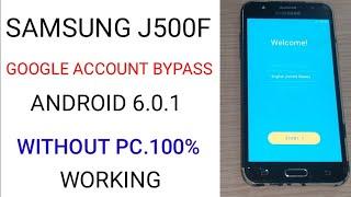 SAMSUNG J500F FRP /GOOGLE ACCOUNT BYPASS.ANDROID 6.0.1.WITHOUT PC.100% WORKING