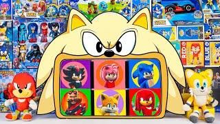 Sonic The Hedgehog 3 Movie Toys Boxes Unboxing ASMR | Sonic, Tails, Knuckles, Amy Rose, Shadow