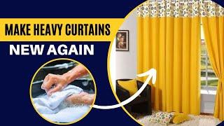 How To Wash Heavy Curtains At Home? Super Easy Methods