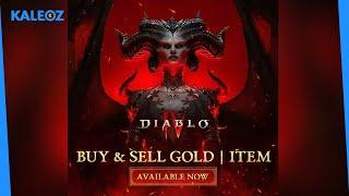 How To Buy Diablo IV Gold (and other Items) At KALEOZ