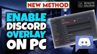 How to enable Discord overlay on pc 2024