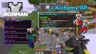 Getting Alchemy 50 in Hypixel Skyblock Ironman!