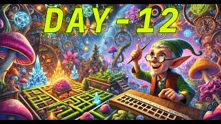 Day 12: Garden Groups | Fencing the Mystical Gardens | Advent of Code 2024