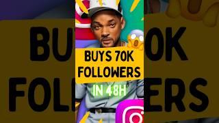 Celebrity BUYS 70k Followers on Instagram 2024