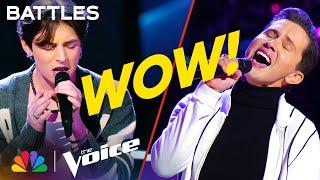 Michael B. vs. Ryley Tate Wilson on Giveon's "Heartbreak Anniversary" | The Voice Battles | NBC