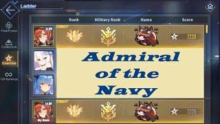 [Azur Lane] My Meta Fleet achieves Admiral of the Navy - 2019