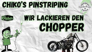 Independent Choppers meets Chiko's Pinstriping