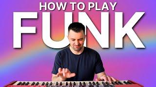 Funk Piano: 3 Grooves You Need To Know! (Beginner To Pro)