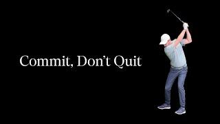 How Not to Quit on Swing Changes – My Swing 2025 Update