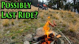Honda XR650L Fall Dual Sport Ride & Smockies