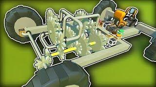 I Built a Multi Speed Transmission Using Gears! (Scrap Mechanic Gameplay)