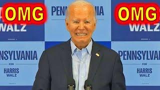 Joe Biden FLIPPED-OUT Today in Scranton and Said He Wants to "SMACK Trump's Ass".....