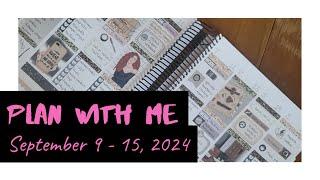 Plan With Me September 9 - 15, 2024 | Chasing Chels Hogwarts | Plan B Planner