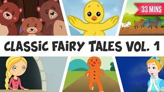 Fairy Tales Compilation | Three Billy Goats Gruff | Rapunzel | Gingerbreadman | and Lots More