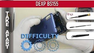 How to disassemble  DEXP BS155 Take apart Tutorial