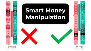 How to CONFIRM SMART MONEY MANIPULATION using the FOOTPRINT