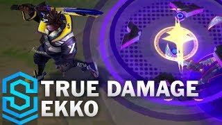 True Damage Ekko Skin Spotlight - League of Legends