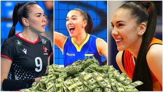 volleyball world :  yuliya gerasimova monthly salary : Net worth : volleyball