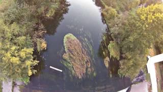 Водопад в Зелёном городе, р. Кудьма, Нижний Новгород