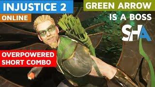 Injustice 2 ONLINE SHAvibe(Green Arrow) vs SelfmadeMania087(Superman)
