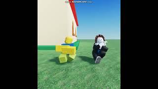 Bacon hair is gone... (Roblox Sad)  #roblox #animation  #shorts