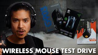 The BEST Wireless Gaming Mouse? | LOGITECH vs RAZER vs STEELSERIES | GEAR TEST EP 01