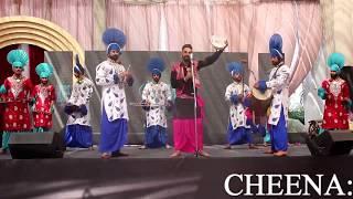 BLACK PANTHER BHANGRA GROUP TM || PUNJAB || LUDHIANA || CHALLA  PERFORMANCE