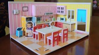 DIY|Tutorial Merakit Mainan Puzzle 3D Miniatur!!