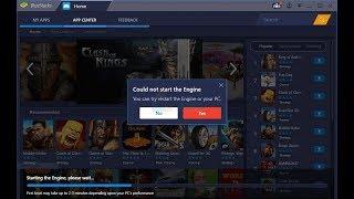 Could not start the Engine BlueStacks (3 step to Solved) 2018.| Road to 1000 subscribers.